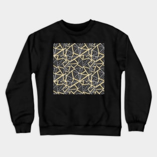 Ab Lines Gold 2 Repeat Crewneck Sweatshirt